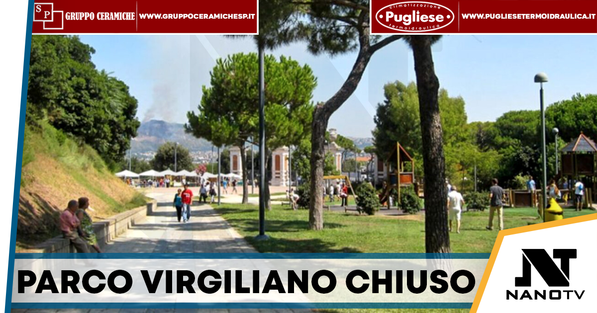 Pasquetta, Parco Virgiliano chiuso per sicurezza: riapertura martedì