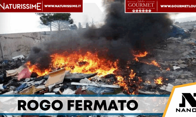 Giugliano in Campania, incendio nel campo rom: arrestato un 23enne