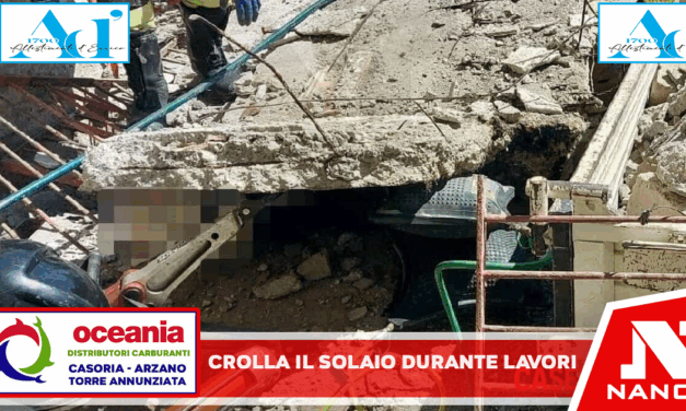 San Felice a Cancello: Crolla il solaio durante i lavori: 3 operai travolti