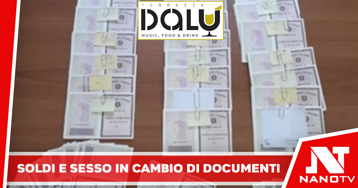 Soldi e sesso in cambio di documenti a immigrati, 120 indagati a Napoli