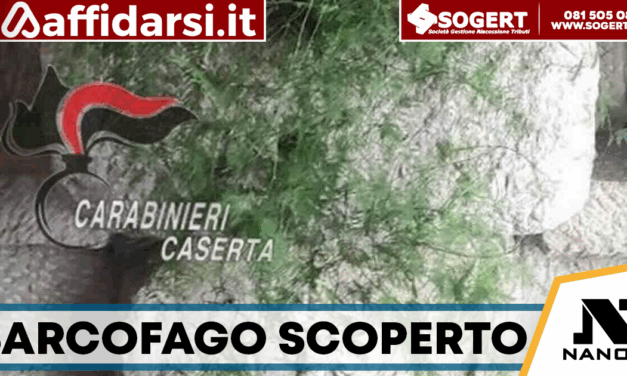 Pietravairano, scoperto frammento di sarcofago romano nel muro di un ristorante