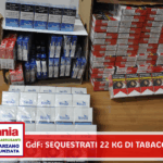 GdF Avellino: Sequestrati circa 22 kg di tabacco lavorati esteri. Arrestato un soggetto