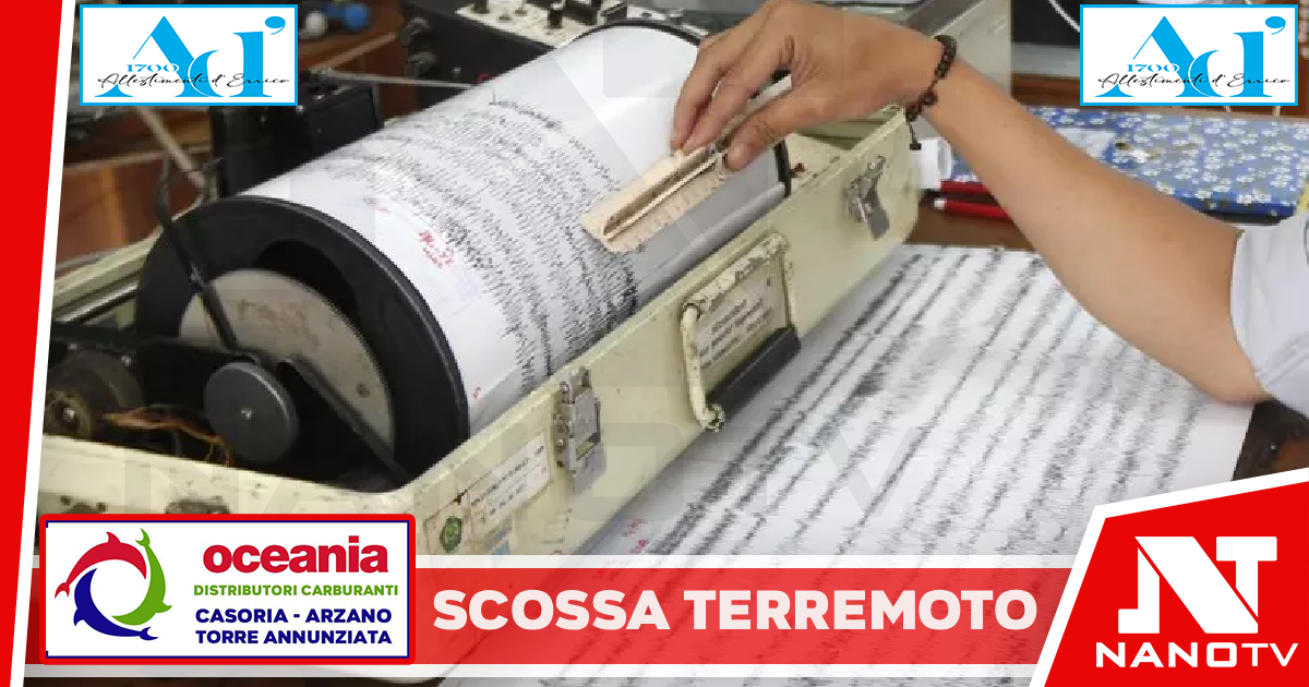 Campi flegrei, in mattinata registrate due scosse di terremoto A distanza di sei minuti, la prima è stata di magnitudo 3,3