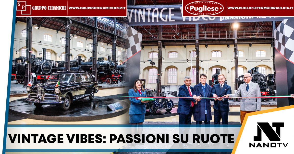 A Pietrarsa la mostra “Vintage Vibes: passioni su ruote” tra treni storici e auto d’epoca