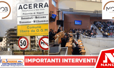 Acerra-via libera alla realizzazione della nuova sede dell’Istituto ‘Bruno Munari’ e all’accordo per la riqualificazione di strade, piazze e marciapiedi