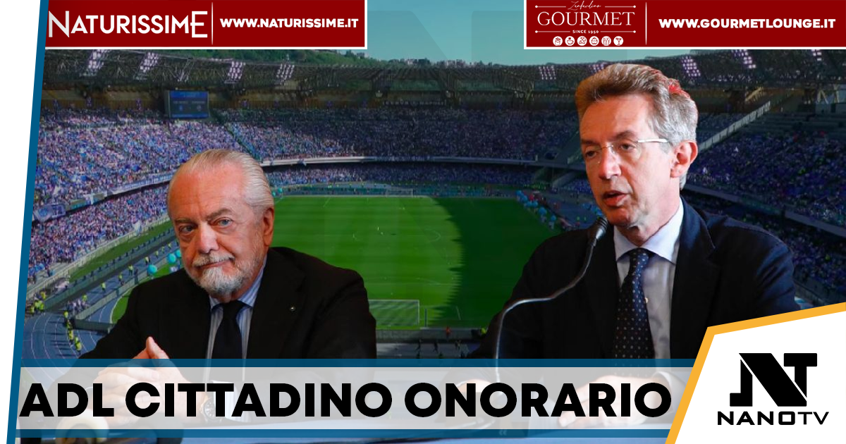 Napoli, De Laurentiis verso la cittadinanza onoraria: l’annuncio del sindaco Manfredi
