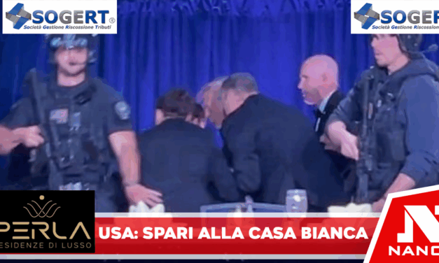 Usa – Spari alla cena con i giornalisti della Casa Bianca Trump portato al sicuro.