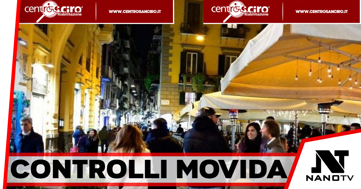 Controlli ai baretti di Chiaia: multe e denunce nel cuore della movida