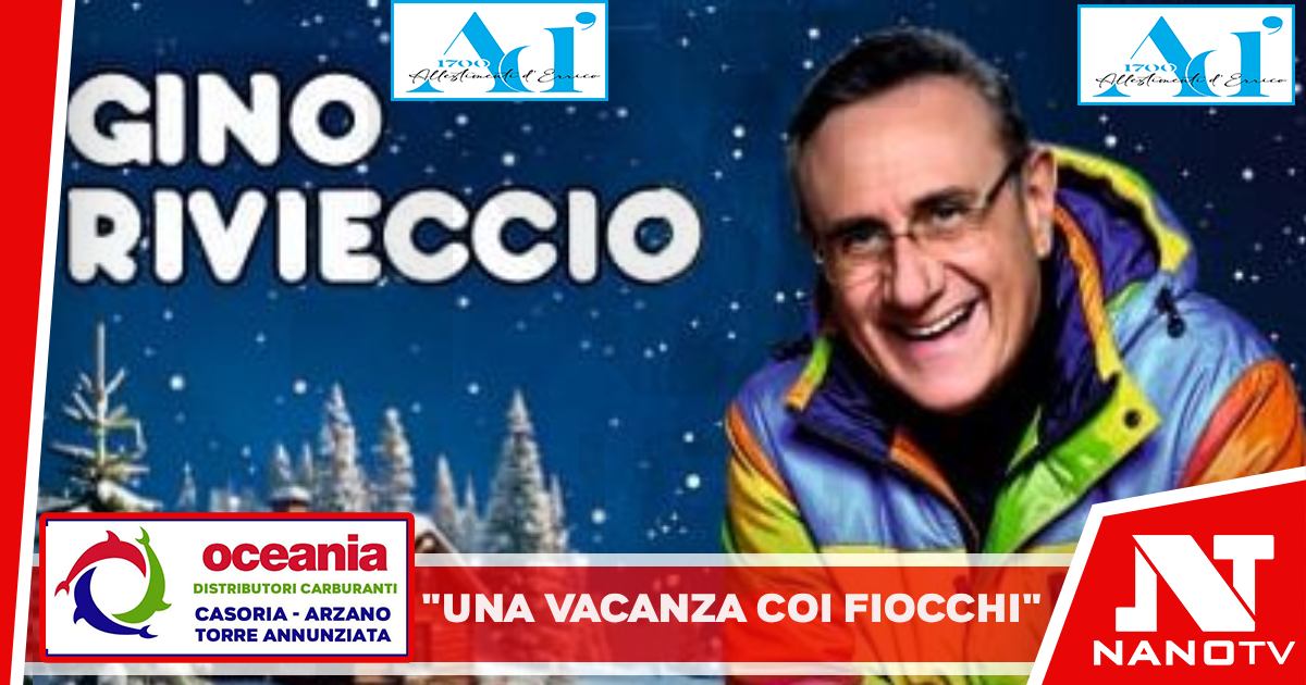 “UNA VACANZA COI FIOCCHI” DI GINO RIVIECCIO AL TEATRO DIANA DI NAPOLI