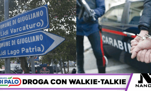 Giugliano-Consegne e vendite di droga coordinate con i walkie talkie. Arrestati dai Carabinieri