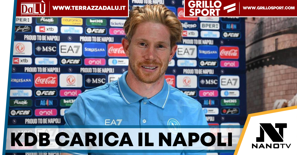 De Bruyne carica il Napoli: “Sto bene, ora servono vittorie per la Champions”