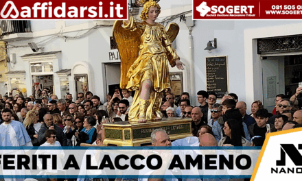 Lacco Ameno, 7 feriti da fuochi d’artificio durante tradizionale rito di Pasqua