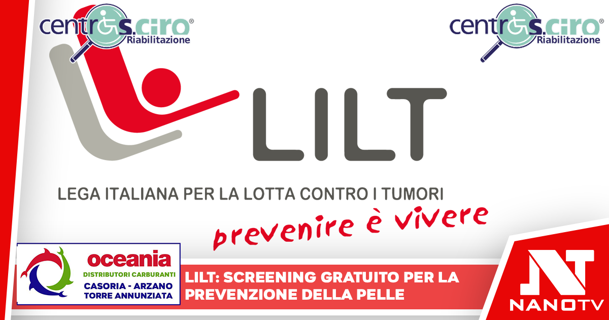 Prevenzione al Centro: la LILT promuove le visite dermatologiche gratuite per la salute della pelle