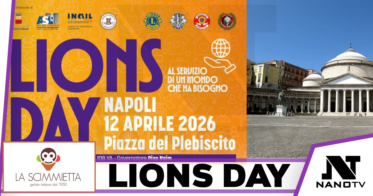 Napoli- Salute, Inclusione e Solidarietà: Piazza del Plebiscito ospita il Lions Day 2026