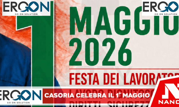 Casoria celebra il 1° Maggio: una giornata dedicata alla dignità del lavoro e al ricordo delle vittime del dovere