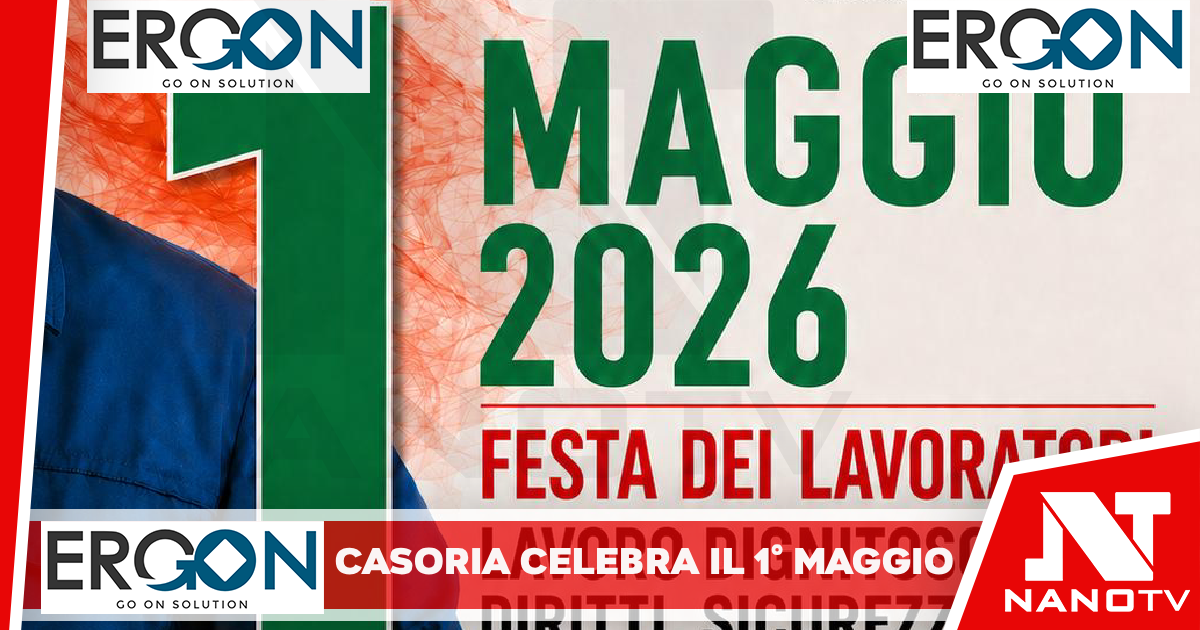 Casoria celebra il 1° Maggio: una giornata dedicata alla dignità del lavoro e al ricordo delle vittime del dovere