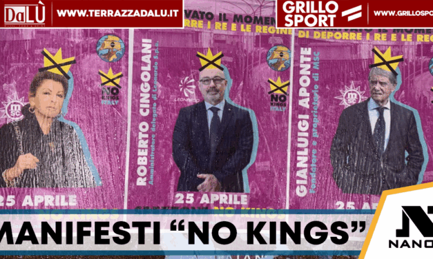 Napoli, manifesti “No Kings” in città: conferenza alla Federico II verso il 25 aprile