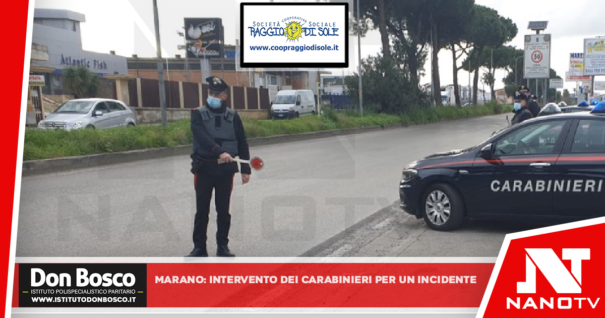 *MELITO DI NAPOLI*: Ieri pomeriggio i carabinieri della sezione radiomobile di Marano sono intervenuti per un incidente.