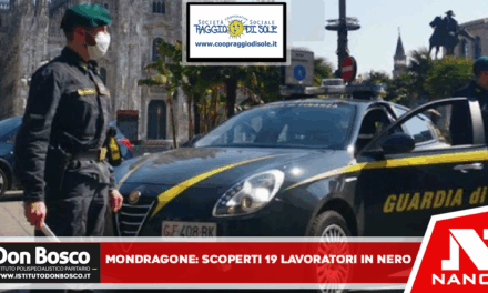 I Finanzieri della Compagnia di Mondragone, nell’ambito dell’attività di contrasto al sommerso da lavoro, hanno scoperto 19 lavoratori in nero in un beach club situato nel comprensorio dell’Ecoparco del Mediterraneo