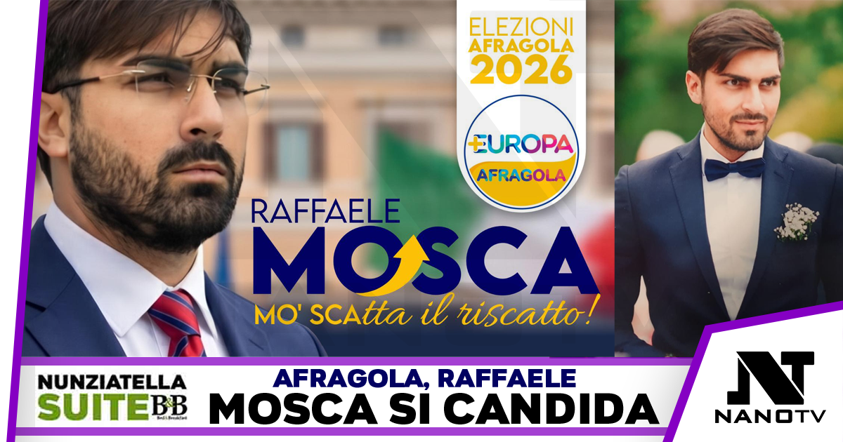 Afragola. Raffaele Mosca, patron dell’Afragolese Calcio scende in campo per le prossime amministrative cittadine