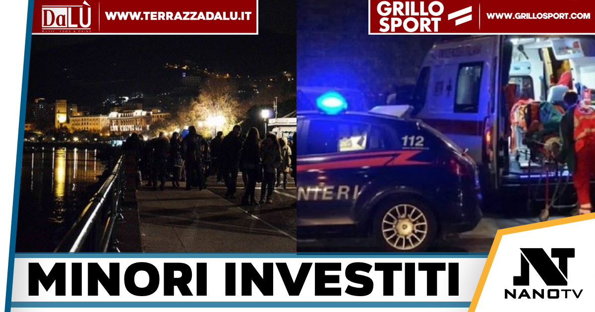 Salerno-Travolti da un’auto sul lungomare due minori