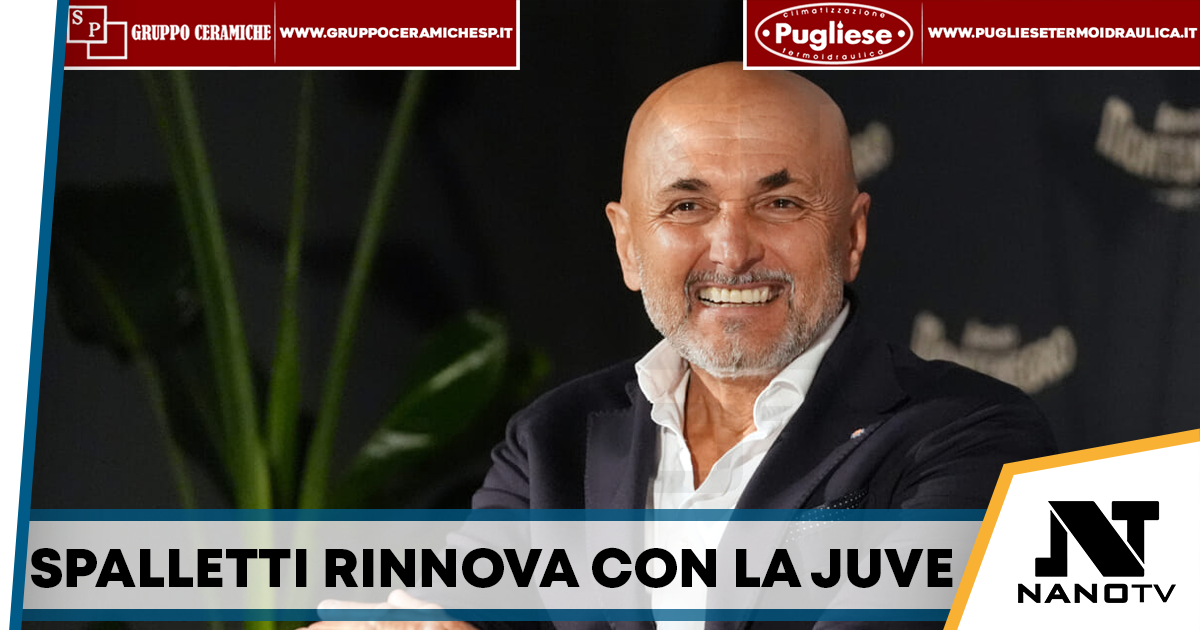 Luciano Spalletti resta alla Juventus: ufficiale il rinnovo fino al 2028
