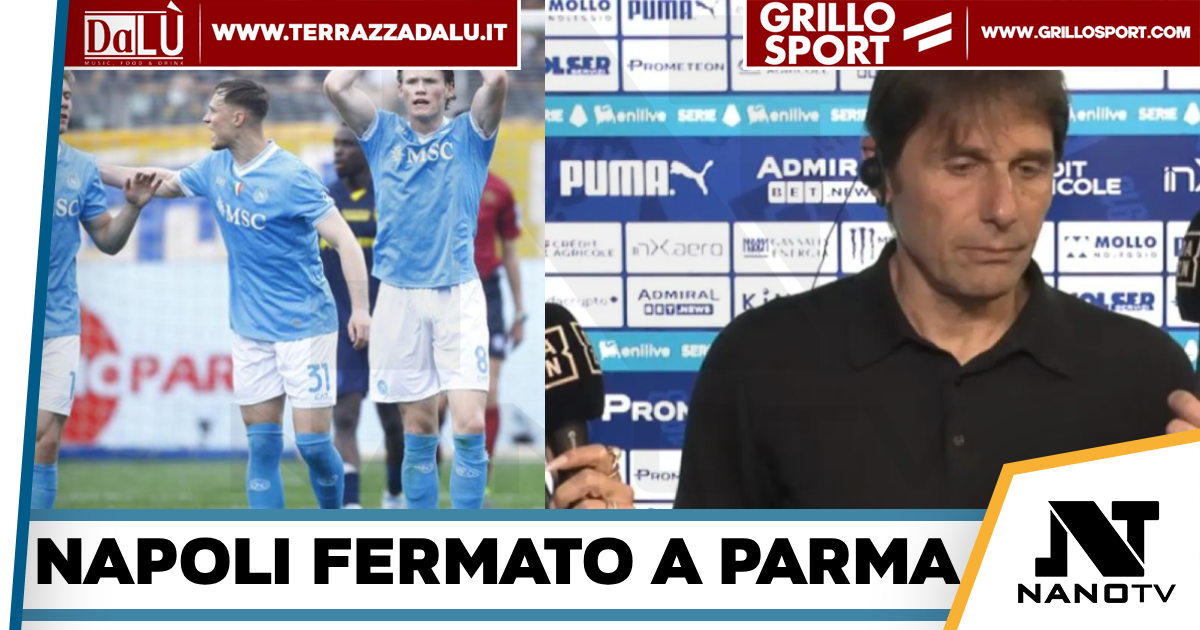 Calcio -Serie A, Parma-Napoli 1-1: McTominay riprende Strefezza,ma gli azzurri”sotterrano” la rimonta
