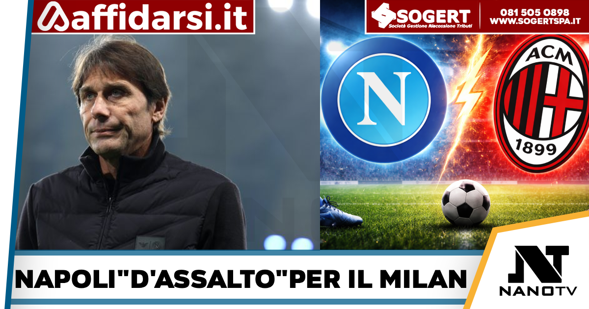 Napoli, il fascino dei “Fab Four”: Conte studia la mossa per il Milan