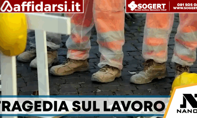 Sicignano degli Alburni, operaio muore in cantiere: colpito da una lastra d’acciaio