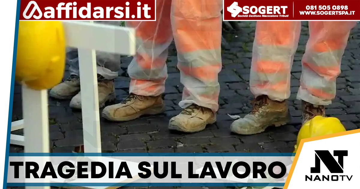 Sicignano degli Alburni, operaio muore in cantiere: colpito da una lastra d’acciaio