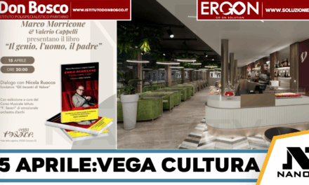 Carinaro(Ce)-Vega Cultura, il 15 aprile presentazione del libro “Ennio Morricone, il genio, l’uomo, il padre”