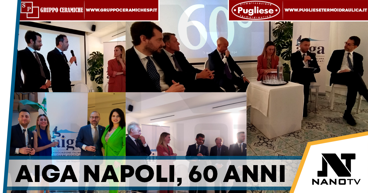 AIGA Napoli celebra 60 anni di storia: evento con oltre cento avvocati a Posillipo