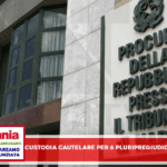 la Polizia di Stato ha eseguito un’Ordinanza di Applicazione della Misura Cautelare in carcere nei confronti di 6 soggetti pluripregiudicati