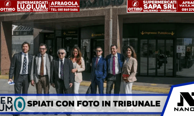 “Spiati con foto in Tribunale”, protesta degli avvocati a Napoli
