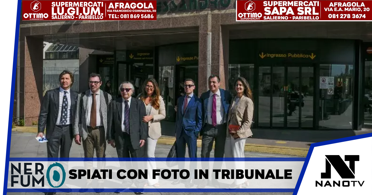 “Spiati con foto in Tribunale”, protesta degli avvocati a Napoli