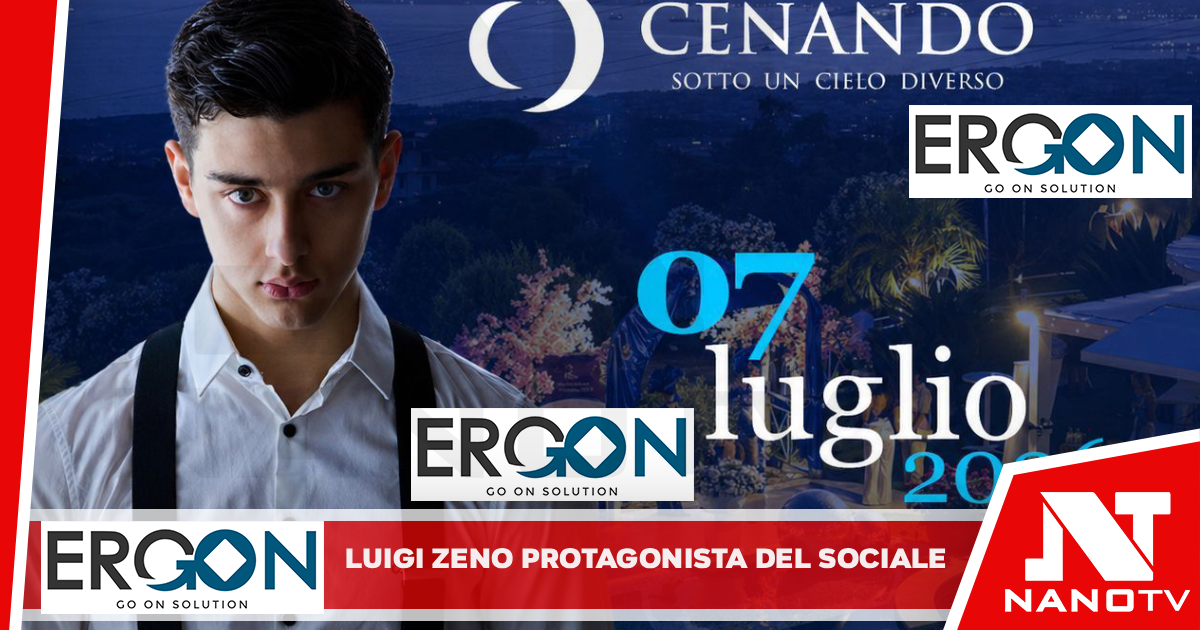 Luigi Zeno protagonista del sociale: testimonial dell’evento benefico “Cenando sotto un Cielo Diverso”