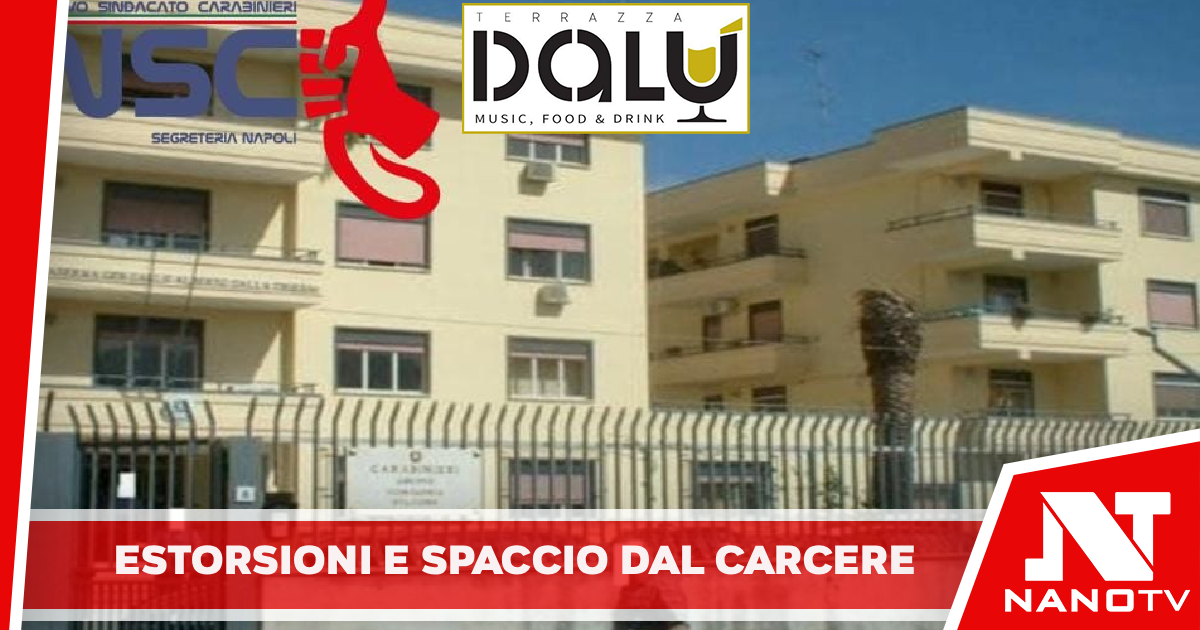  Afragola, estorsioni e spaccio dal carcere: 26 arresti tra gli affiliati del clan Panzarottari