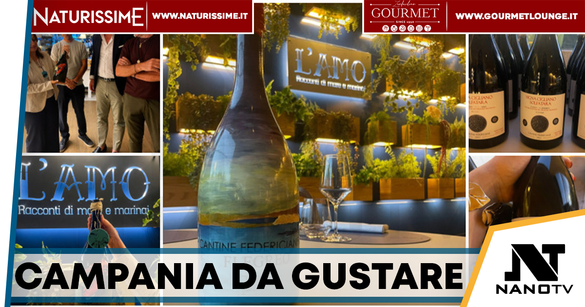 “Alchimie di Vite”: Cantine Federiciane e L’Amo di Caserta raccontano la Campania tra vino, cucina e arte
