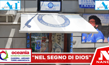“NEL SEGNO DI DIOS”: A CAIVANO UNA GIORNATA BENEFICA DEDICATA A DIEGO ARMANDO MARADONA