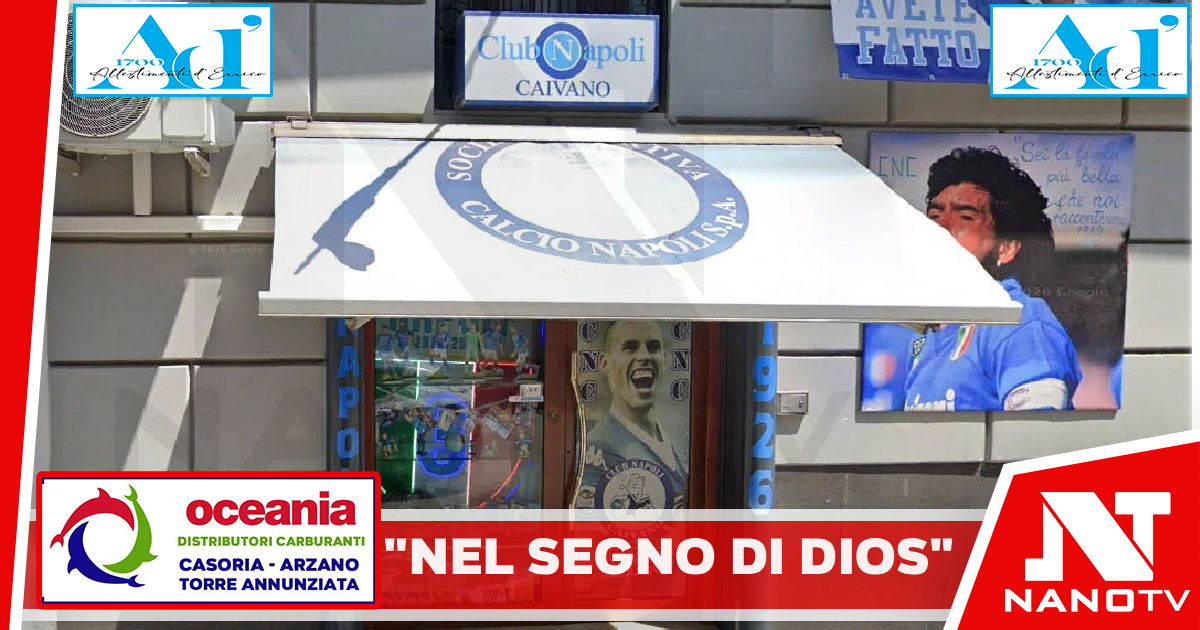 “NEL SEGNO DI DIOS”: A CAIVANO UNA GIORNATA BENEFICA DEDICATA A DIEGO ARMANDO MARADONA