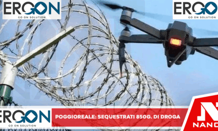 Nel carcere di Poggioreale sequestrati 850 gr di droga trasportati da drone