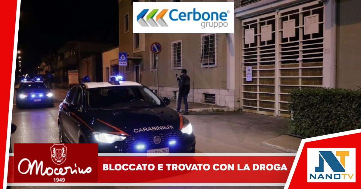 Non si ferma all’alt dei carabinieri e fugge: bloccato e trovato con la droga