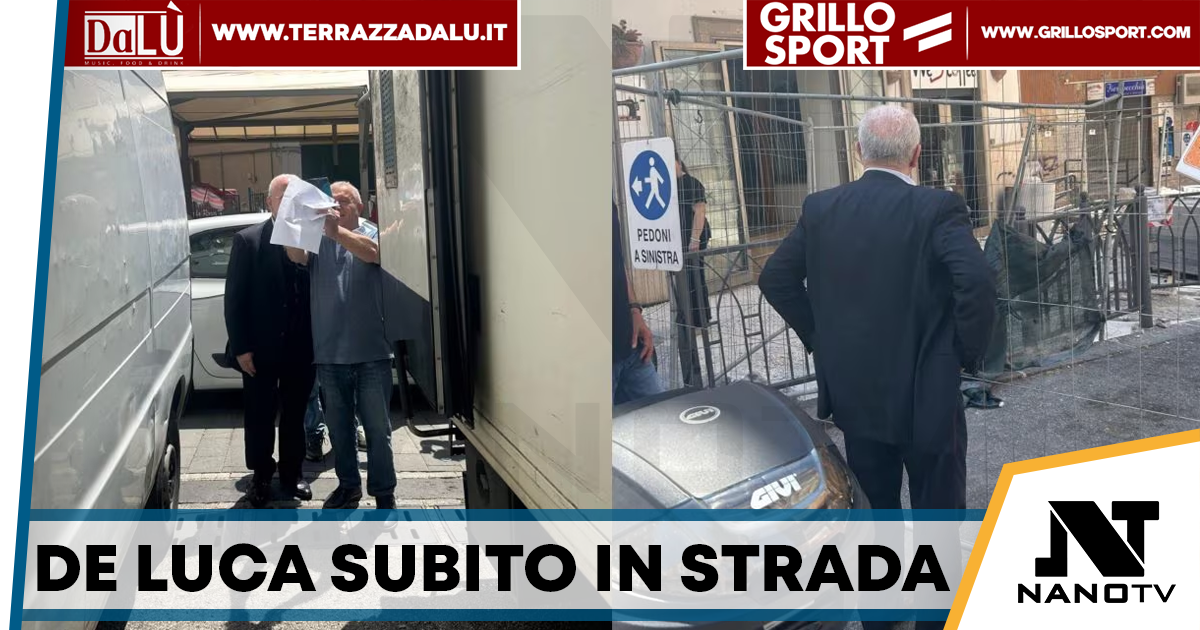 De Luca torna sindaco e scende subito in strada: blitz contro i parcheggiatori abusivi a Salerno