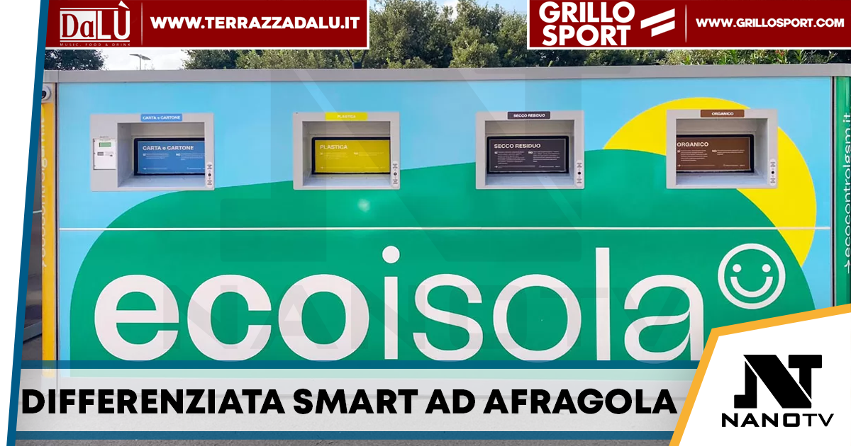 Afragola, la raccolta differenziata diventa smart: attive le nuove Eco-Isole informatizzate