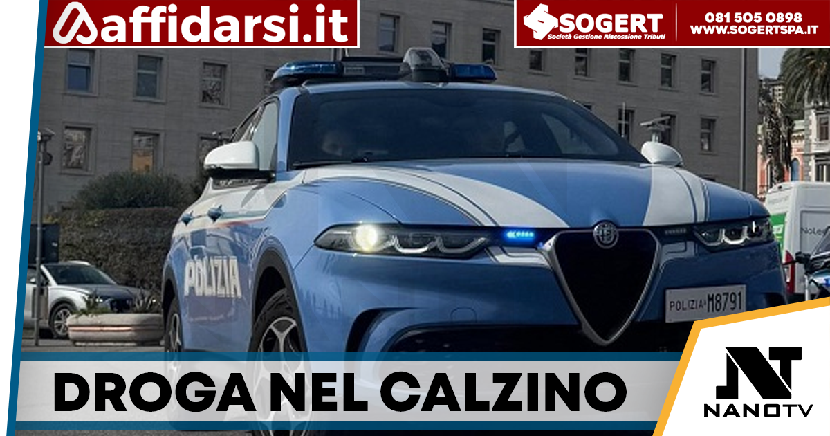 Scampia: sorpreso a spacciare droga nascosta in un calzino, arrestato 28enne