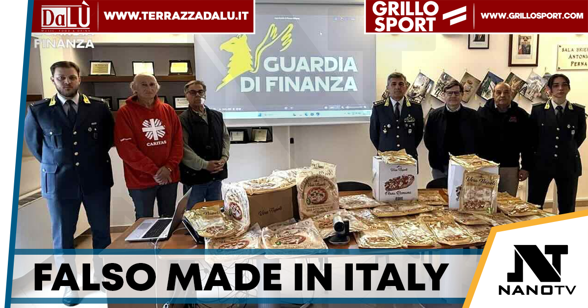 Sequestrate 5mila pizze e pinse con falso “Made in Italy”: indagate due persone