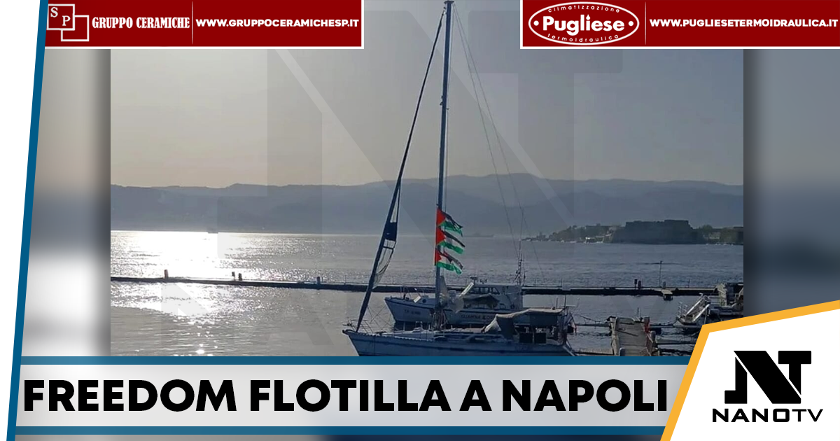 A Napoli arriva la Freedom Flotilla: quattro giorni di iniziative per Gaza