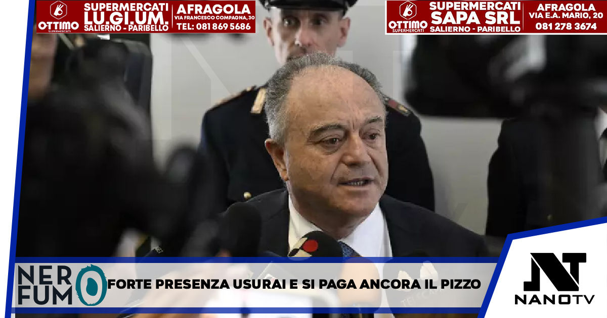 Gratteri, ‘forte presenza usurai e si paga ancora il pizzo’