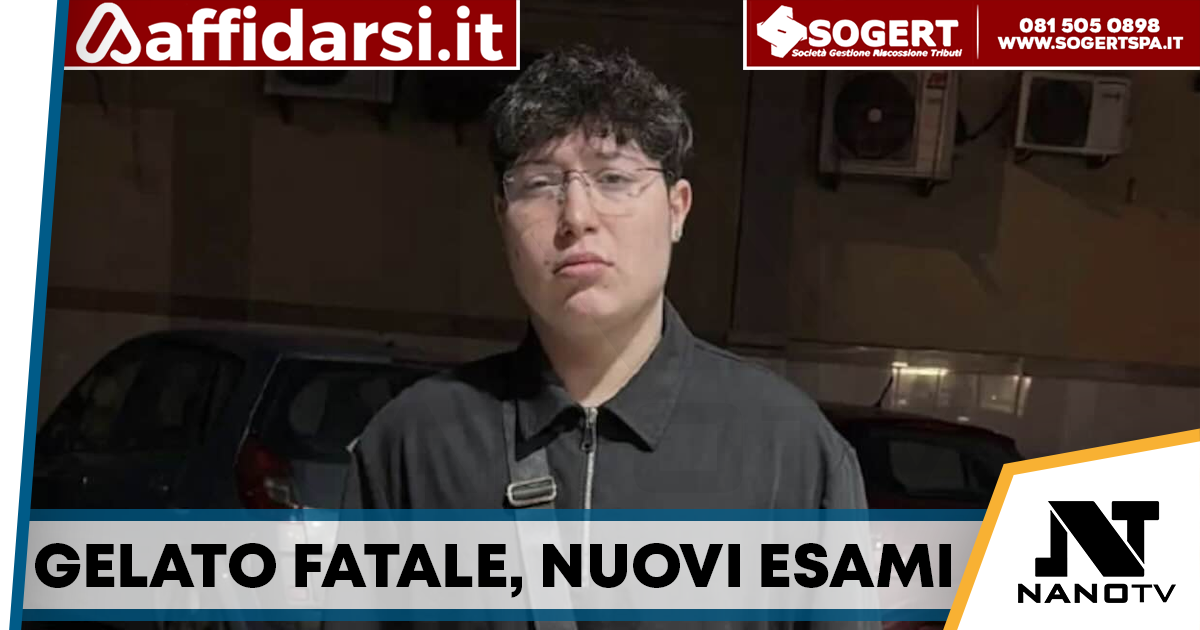 Morte di Adriano D’Orsi, i Nas analizzano i gusti di gelato sequestrati