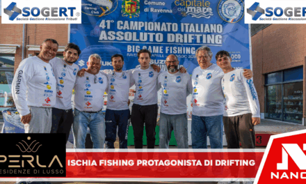 Ischia Fishing protagonista al 41° Campionato Assoluto di Drifting: una squadra giovane che cresce